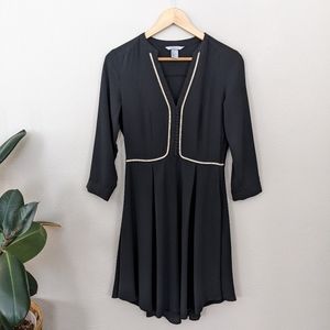 H&M black mini dress